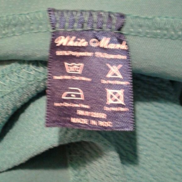 White Mark Couture collection Flare Dress . Teal .Lg - Picture 4 of 5